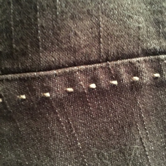 Studio 1940 brown jacket with tan stitching - Picture 5 of 6